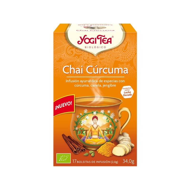 Yogi Tea Chai Curcuma BIO 17 Filtros