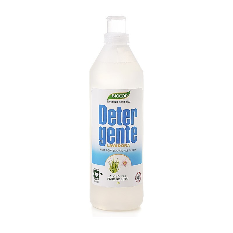 Detergente líquido aloe flor de loto Biocop 1 l