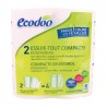 Papel cocina compacto 100% fibra reciclada Ecodoo 2 unidades