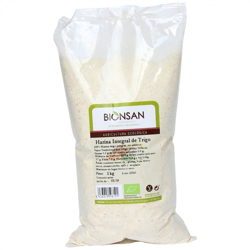 Harina de trigo Integral BIONSAN 1 kg