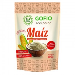 Gofio de Maiz  Bio 400g Sol...
