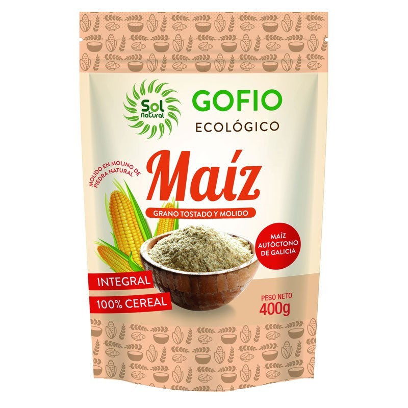 Gofio de Maiz  Bio 400g Sol Natural