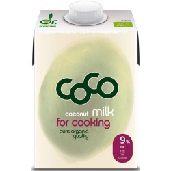 Crema de coco para cocinar (coco milk) Bio 500ml Dr.Martin´s