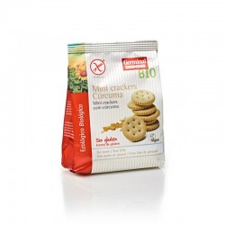 Mini crackers con curcuma bio sin gluten 100 g Germinal