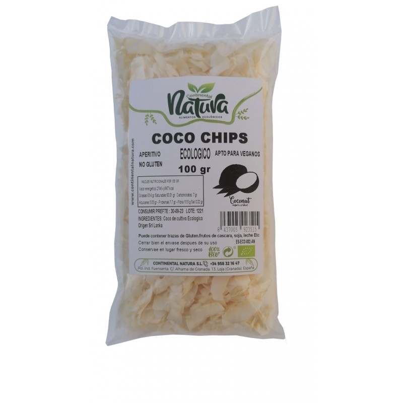 Coco Deshidratado BIO 100 gr - Chips