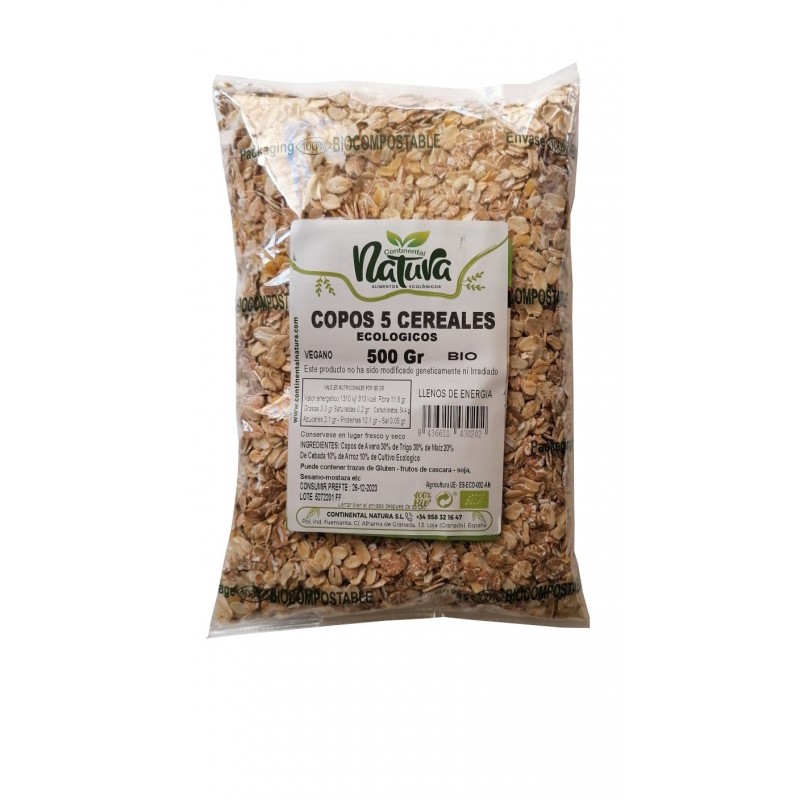 Copos 5 Cereales ECO 500 gr C. Natura