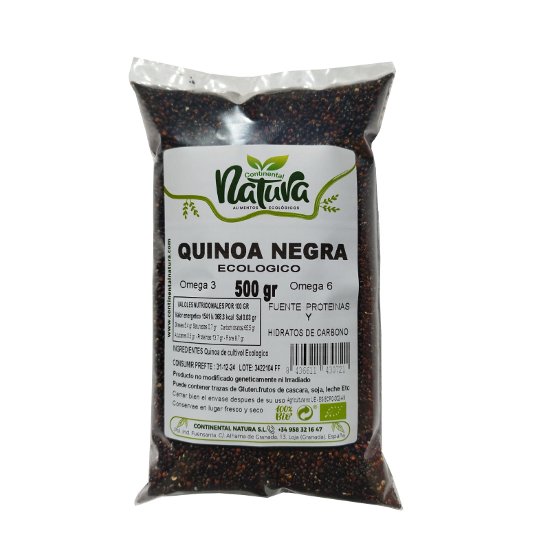 Quinoa BIO negra 500 gr C. Natura
