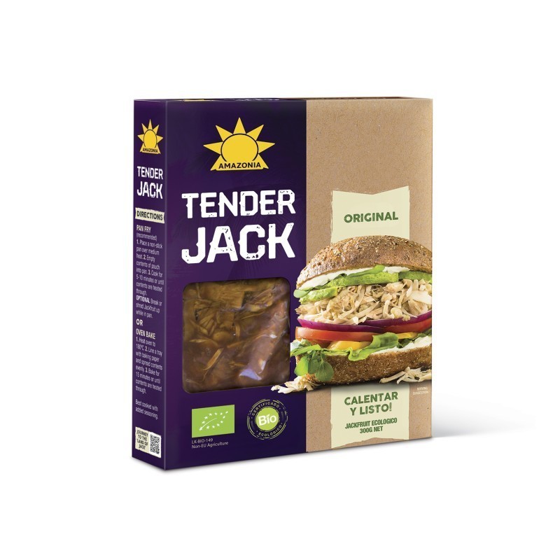 Tender  Jackfruit sabor Original Bio 300g Amazonia