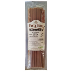 Espaguetis de espelta integral BIO 250 gr PASTA SANA