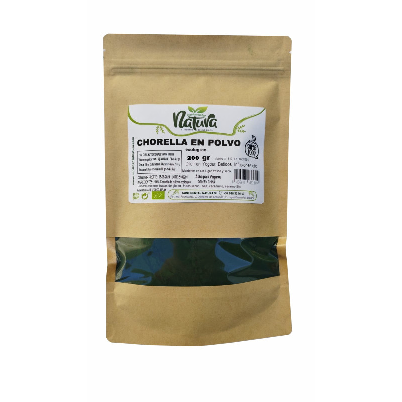 Chlorella en polvo Bio 200 g C.Natura