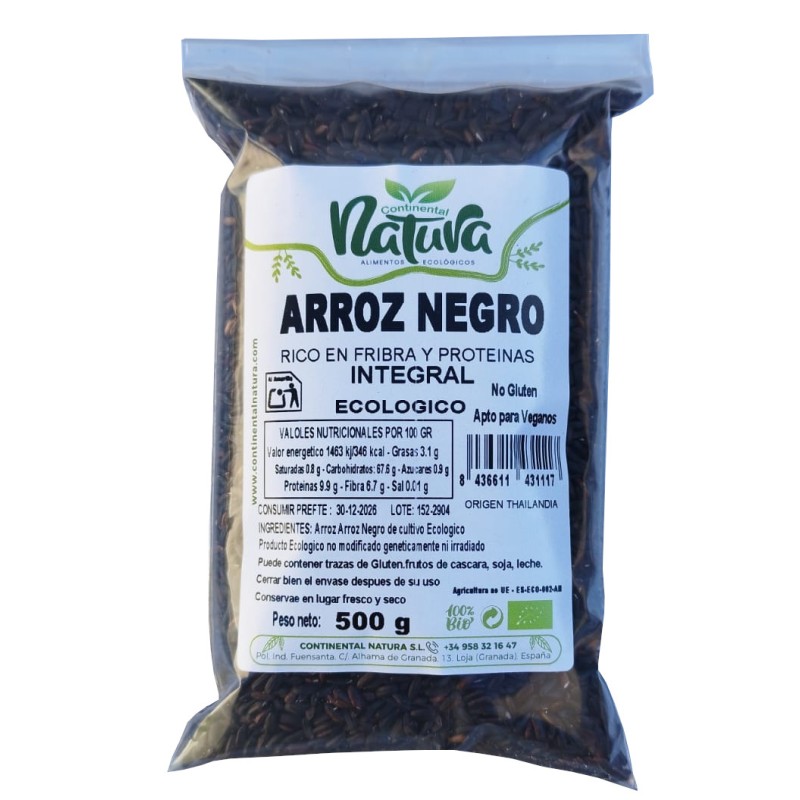 Arroz Negro 500 gr C.Natura