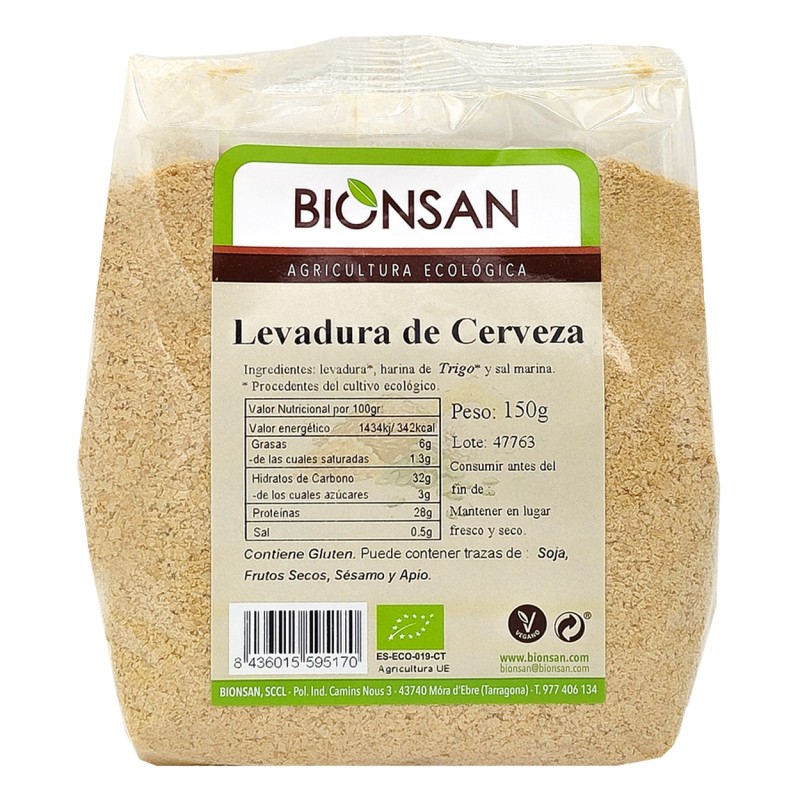 Levadura de cerveza en copos 150 g BIONSAN