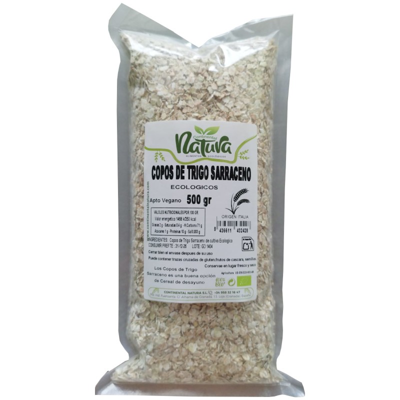 Copos de trigo sarraceno ECO 500 g Continental Natura