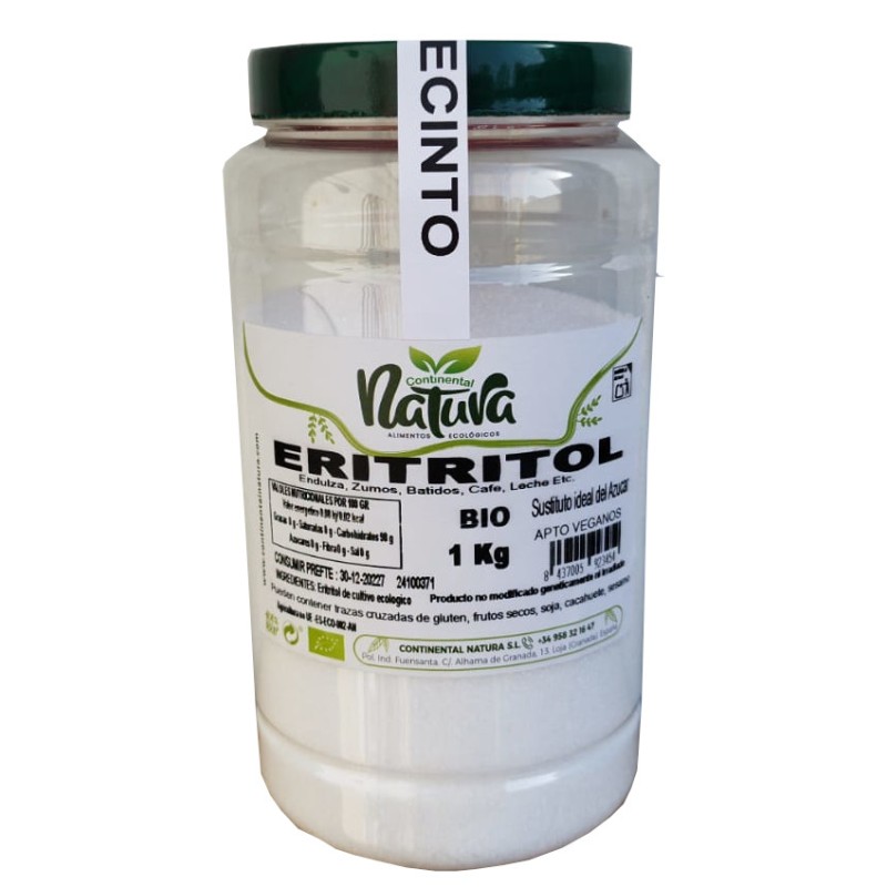Eritritol Bio 1 kilo Continental Natura