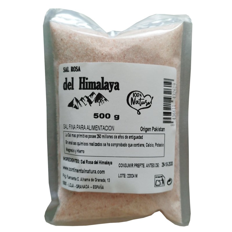 Sal del Himalaya Fina 500 g Continental Natura