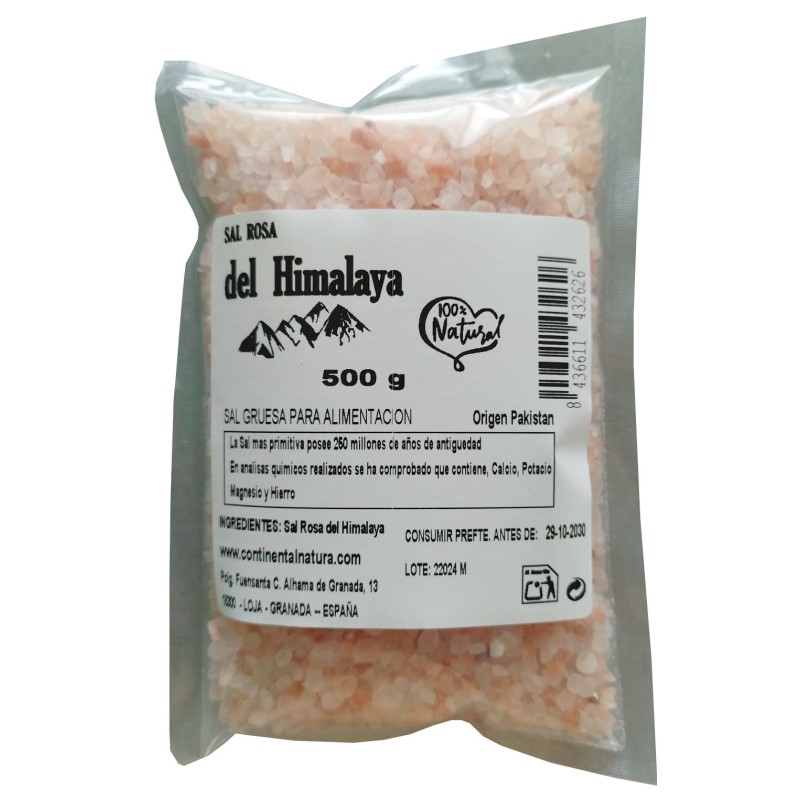 Sal del Himalaya Gruesa 500 g Continental Natura