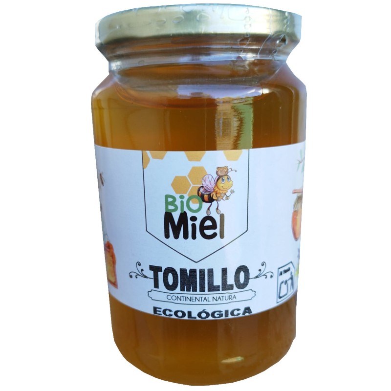 Miel ecológica de Tomillo 500 gr BIOMIEL