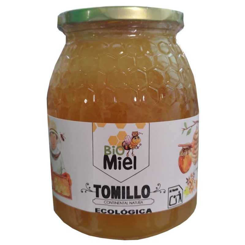 Miel ecológica de Tomillo 1 kilo BIOMIEL