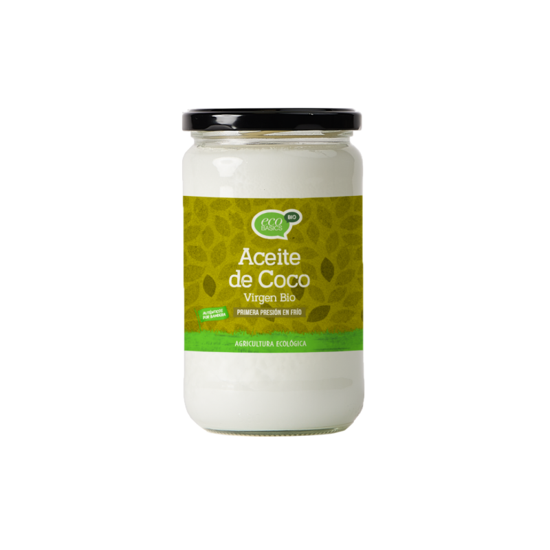 Aceite de Coco 500 ml Virgen Extra BIO  ECOBASICS