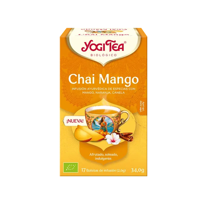 Yogi Tea Chai Mango 17 filtros Bio
