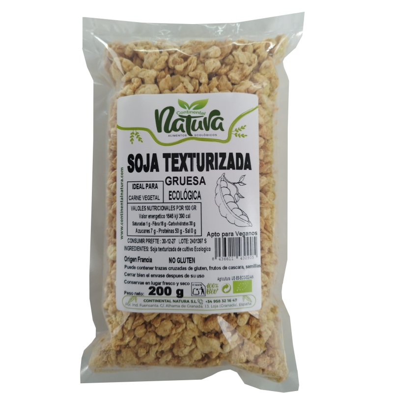 Soja texturizada gruesa 200 gr C.Natura