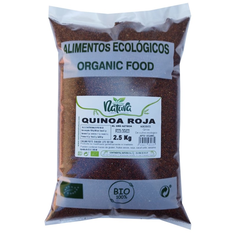 Quinoa Roja BIO 2.5 kg  C. Natura