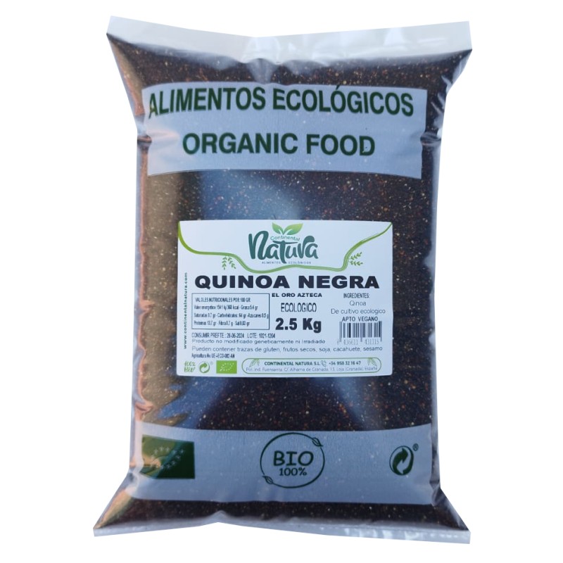 Quinoa Negra BIO 2.5 kg  C. Natura