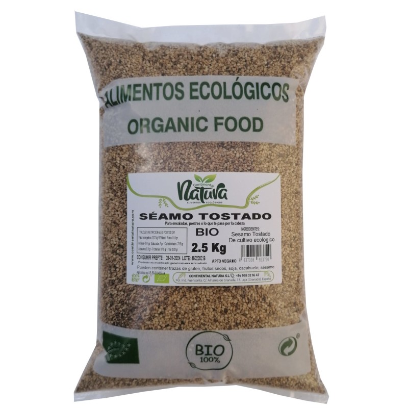 Sésamo tostado BIO 2.5 k. C.Natura