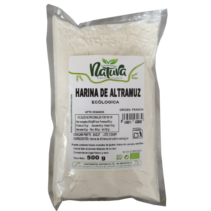 Harina de Altramuz BIO 500 gr C. Natura