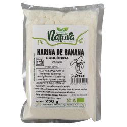 Harina de Banana BIO 250 gr...