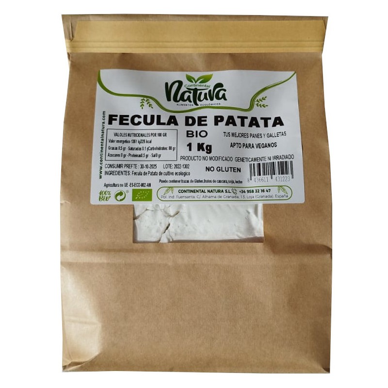 Almidon de Patata BIO 1 kilo C.Natura