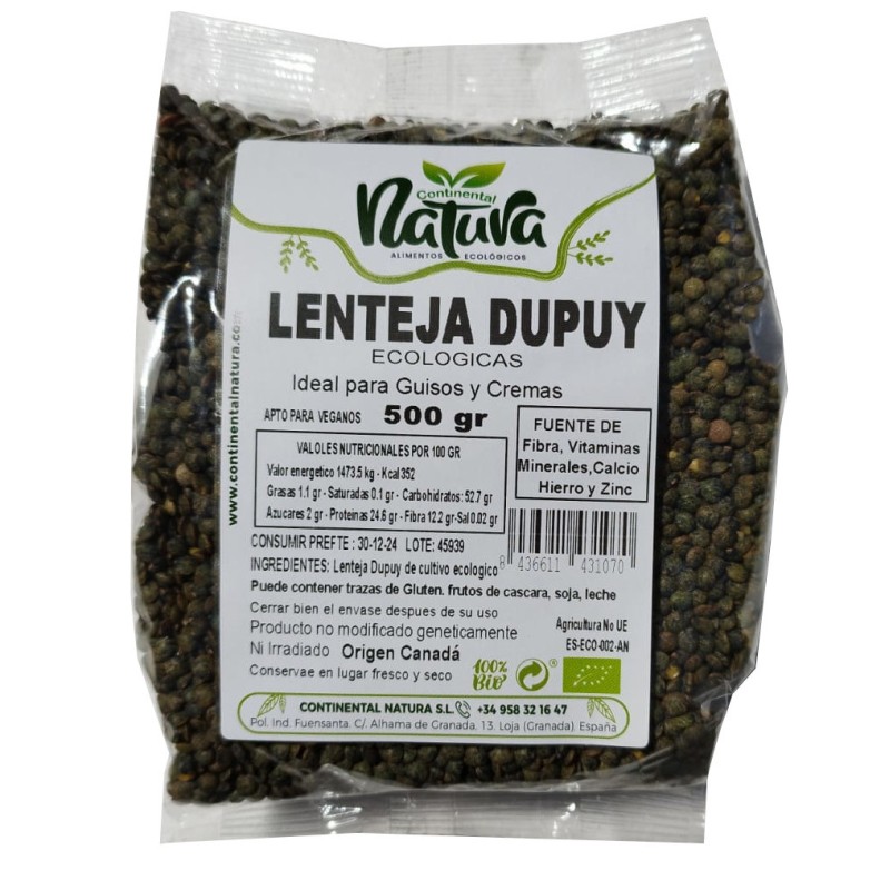 Lentejas Dupuy ECO 500 gr C.Natura