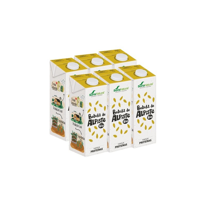 Bebida de Alpiste Bio 6x1L Soria Natural