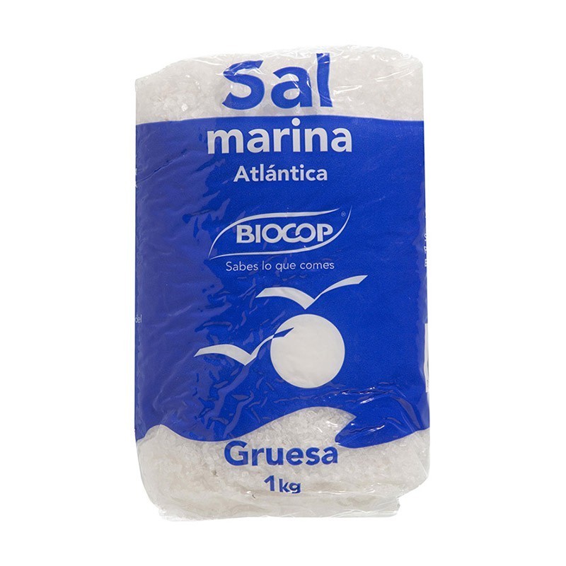 Sal marina atlántica gruesa 1 kg