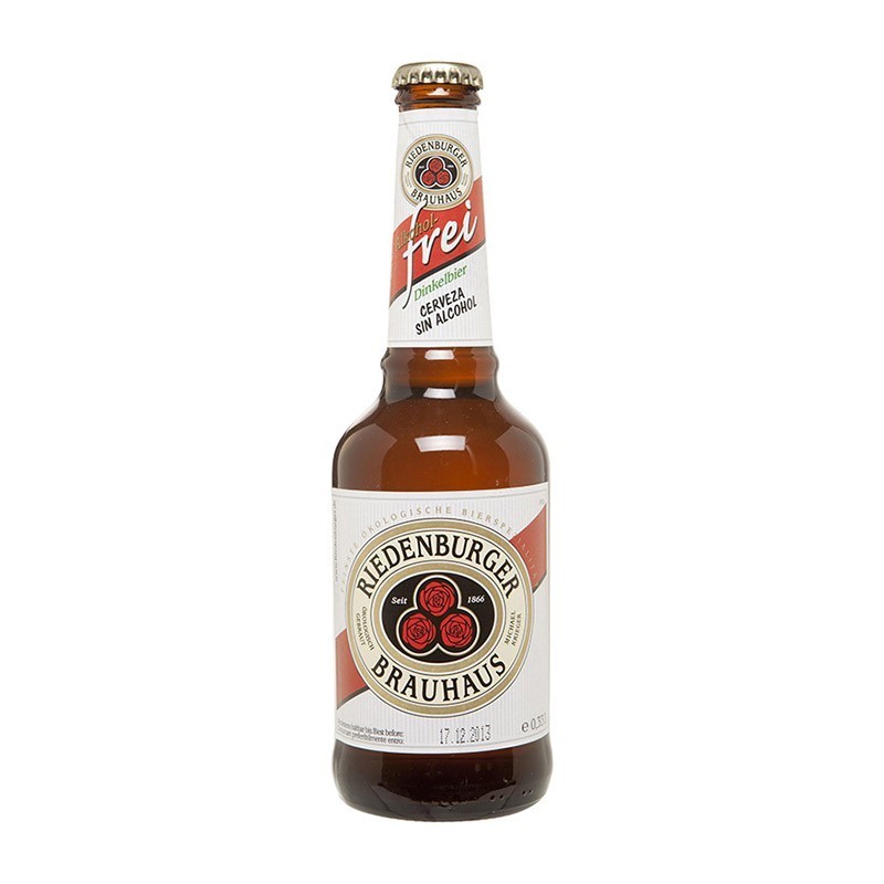 Cerveza espelta sin alcohol BIO Riedenburger 33 cl