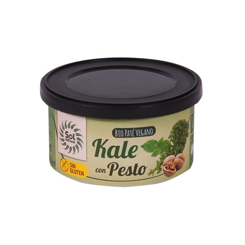 Paté vegano Kale con pesto BIO 125 gr Sol Natural