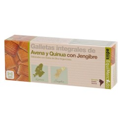Galletas BIO Integrales de Avena y Quinoa con Jengibre...