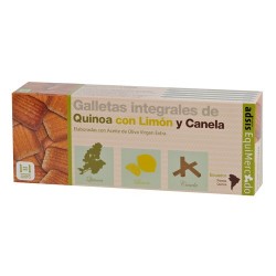 Galletas BIO Integrales de Avena y Quinoa con limon y...