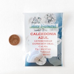 Mineral Calcedonia Azul