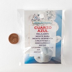Mineral Cuarzo Azul