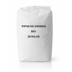 Pipas de Girasol BIO 25 kg...