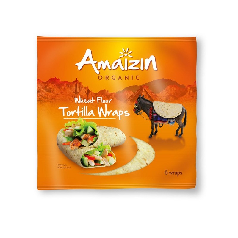 Tortilla Wrap BIO 6 Und. 240 Grs. Amaizin