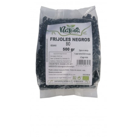 Frijoles negros ECO 500 gr Continental Natura