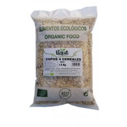 Copos 4 cereales BIO 1.5 kg Continental Natura